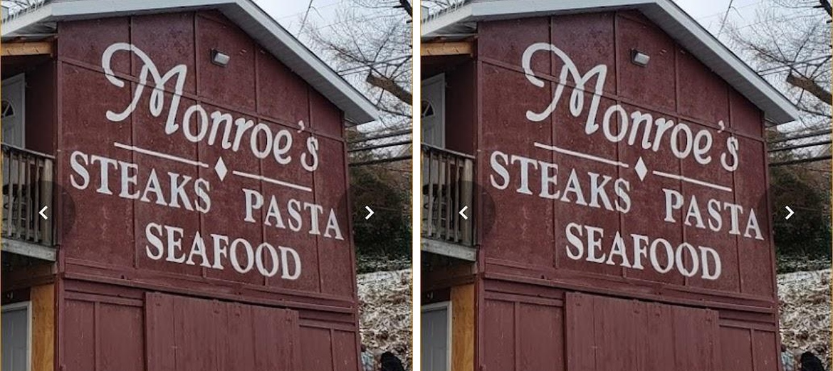 Monroe's Menu