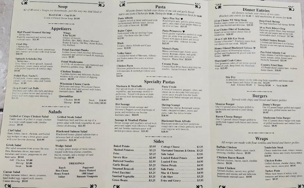 Monroe's Menu image 2