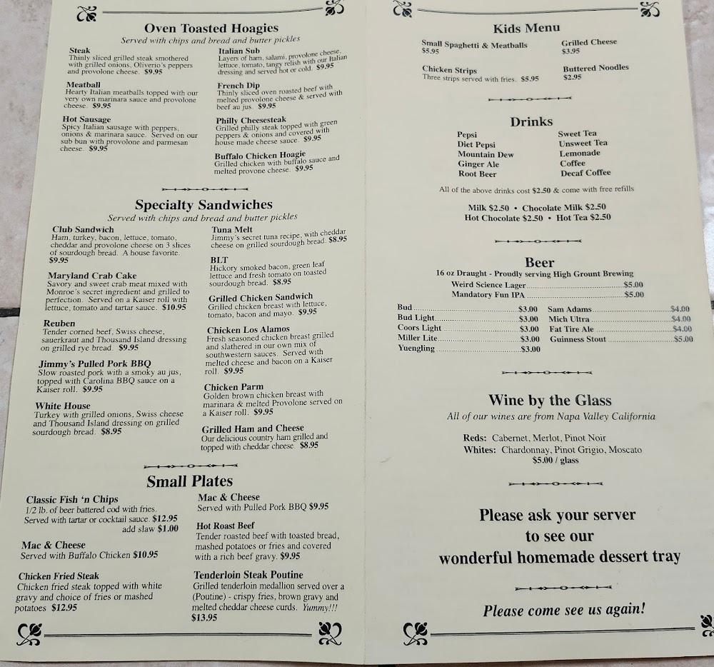 Monroe's Menu image 3