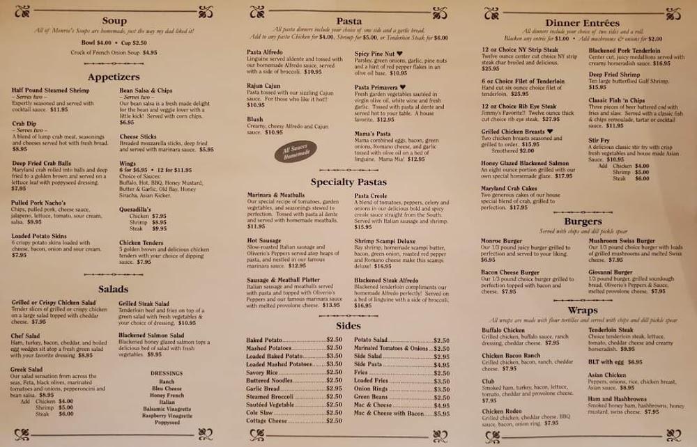 Monroe's Menu image 4