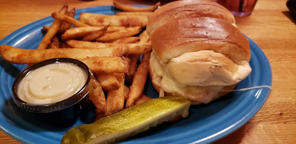 Mushroom Swiss Burger